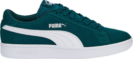 PUMA: Зелёные кроссовки  Smash V2