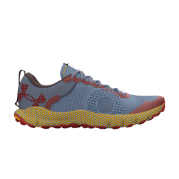Under Armour: Синие кроссовки  HOVR