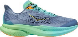 HOKA: Синие кроссовки 