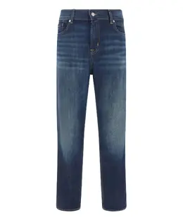 7 For All Mankind: Хлопковые джинсы  Slimmy