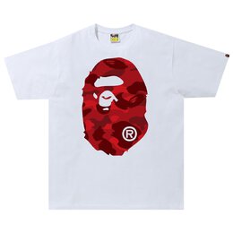 A BATHING APE: Белая футболка 