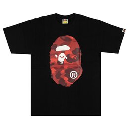 A BATHING APE: Чёрная футболка 