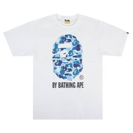 A BATHING APE: Белая футболка 