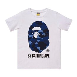 A BATHING APE: Белая футболка 