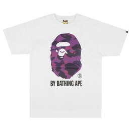 A BATHING APE: Белая футболка 