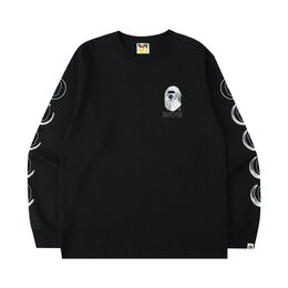 A BATHING APE: Чёрная футболка 