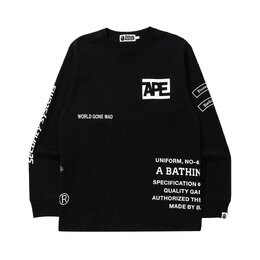 A BATHING APE: Футболка с принтом 