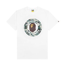 A BATHING APE: Белая футболка 