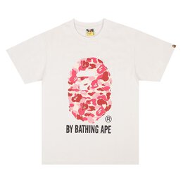 A BATHING APE: Белая футболка 