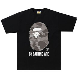 A BATHING APE: Чёрная футболка 