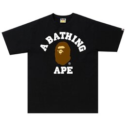 A BATHING APE: Чёрная футболка 