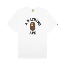 A BATHING APE: Белая футболка 