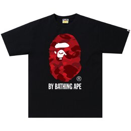 A BATHING APE: Чёрная футболка 