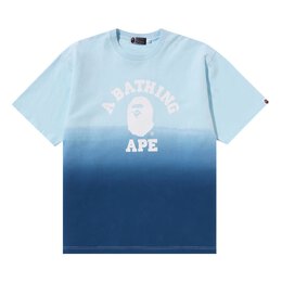 A BATHING APE: Синяя футболка 