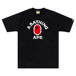 A BATHING APE: Чёрная футболка 