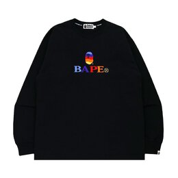 A BATHING APE: Футболка с вышивкой 