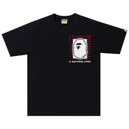 A BATHING APE: Чёрная футболка 