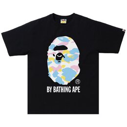 A BATHING APE: Чёрная футболка 