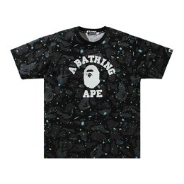 A BATHING APE: Чёрная футболка 