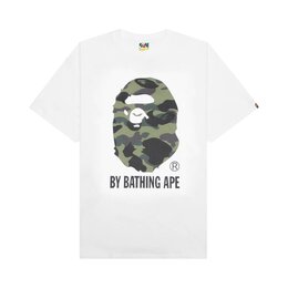 A BATHING APE: Белая футболка 