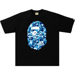 A BATHING APE: Чёрная футболка 