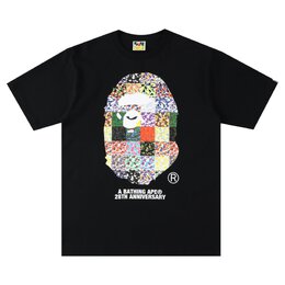 A BATHING APE: Чёрная футболка 