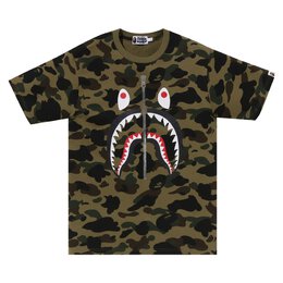 A BATHING APE: Зелёная футболка 