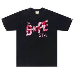 A BATHING APE: Чёрная футболка 