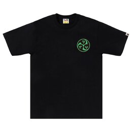 A BATHING APE: Чёрная футболка 