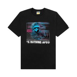 A BATHING APE: Чёрная футболка 