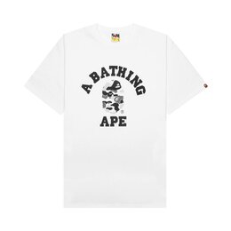 A BATHING APE: Белая футболка 