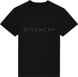 Givenchy: Чёрная футболка 