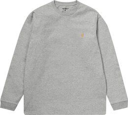 Carhartt WIP: Серая футболка  Chase