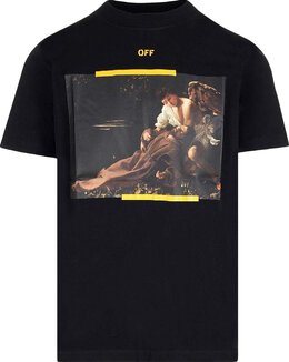 Off-White: Футболка  Caravaggio с принтом