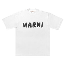 Marni: Белая футболка 