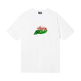 Stussy: Белая футболка 