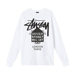 Stussy: Белый свитшот 