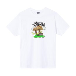 Stussy: Белая футболка 