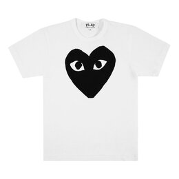 Comme Des Garçons Play: Чёрная футболка  Heart