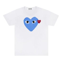 Comme Des Garçons Play: Белая футболка  Heart