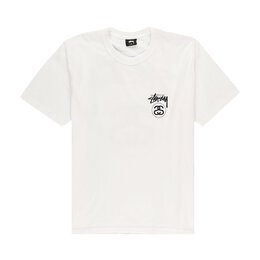 Stussy: Белая футболка 