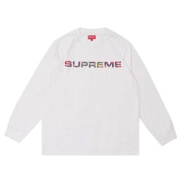 Supreme: Белый свитшот 