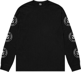 Stussy: Чёрный свитшот 