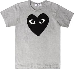 Comme Des Garçons Play: Чёрная футболка  Heart