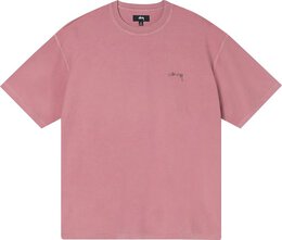 Stussy: Розовая футболка 