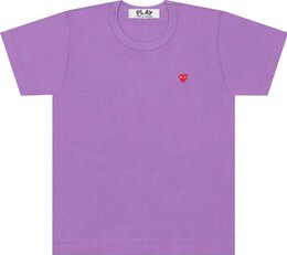 Comme Des Garçons Play: Красная футболка  Heart