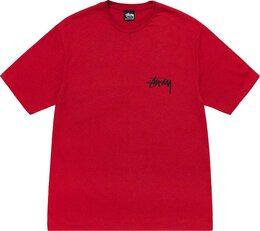 Stussy: Красная футболка 