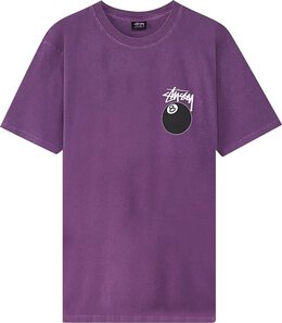 Stussy: Фиолетовая футболка 