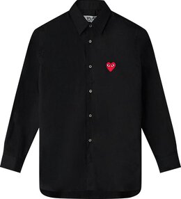 Comme Des Garçons Play: Рубашка  Heart на пуговицах