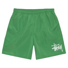 Stussy: Зелёные шорты 